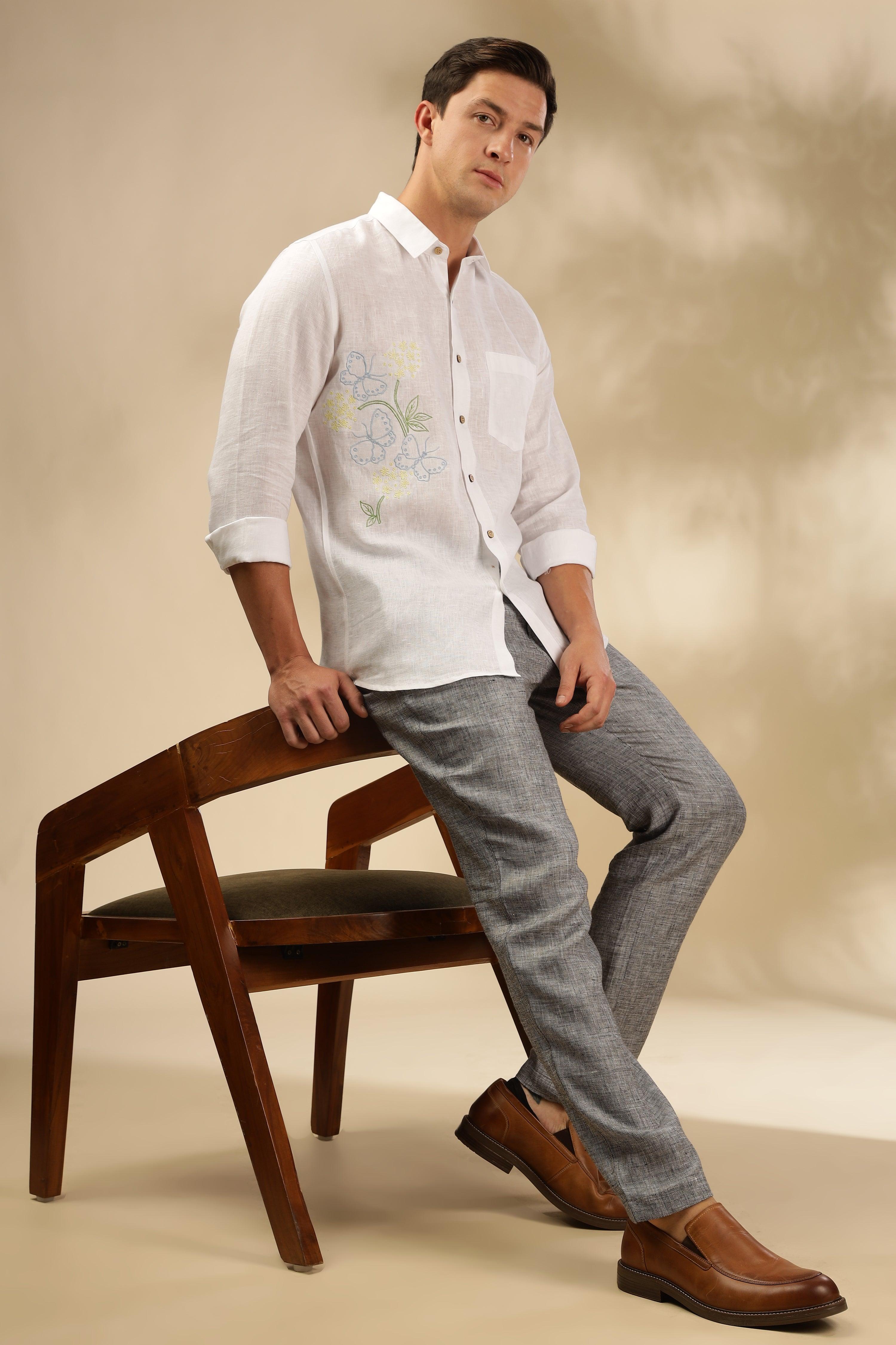 Nico - The Nature-Inspired Linen Shirt
