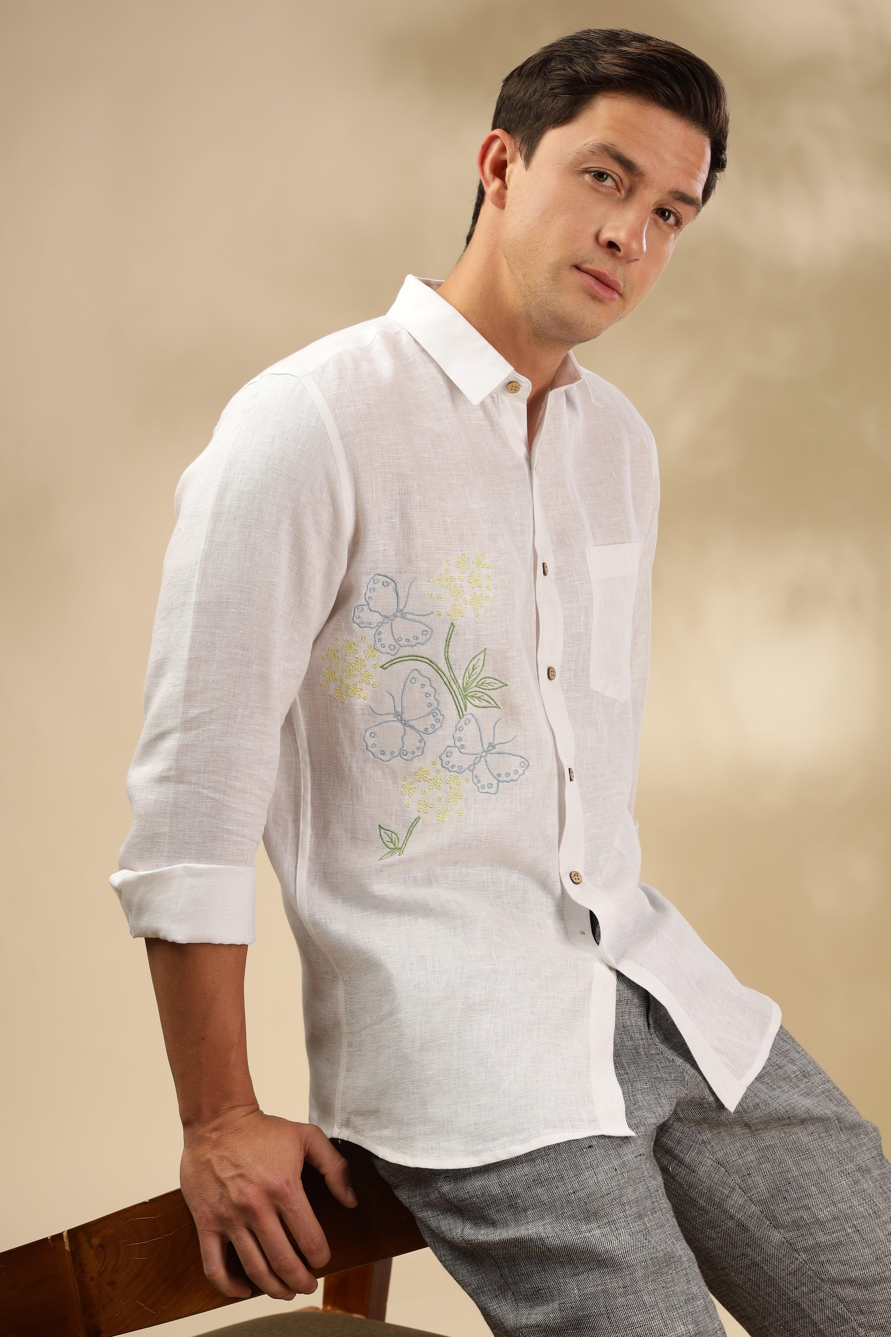 Nico - The Nature-Inspired Linen Shirt
