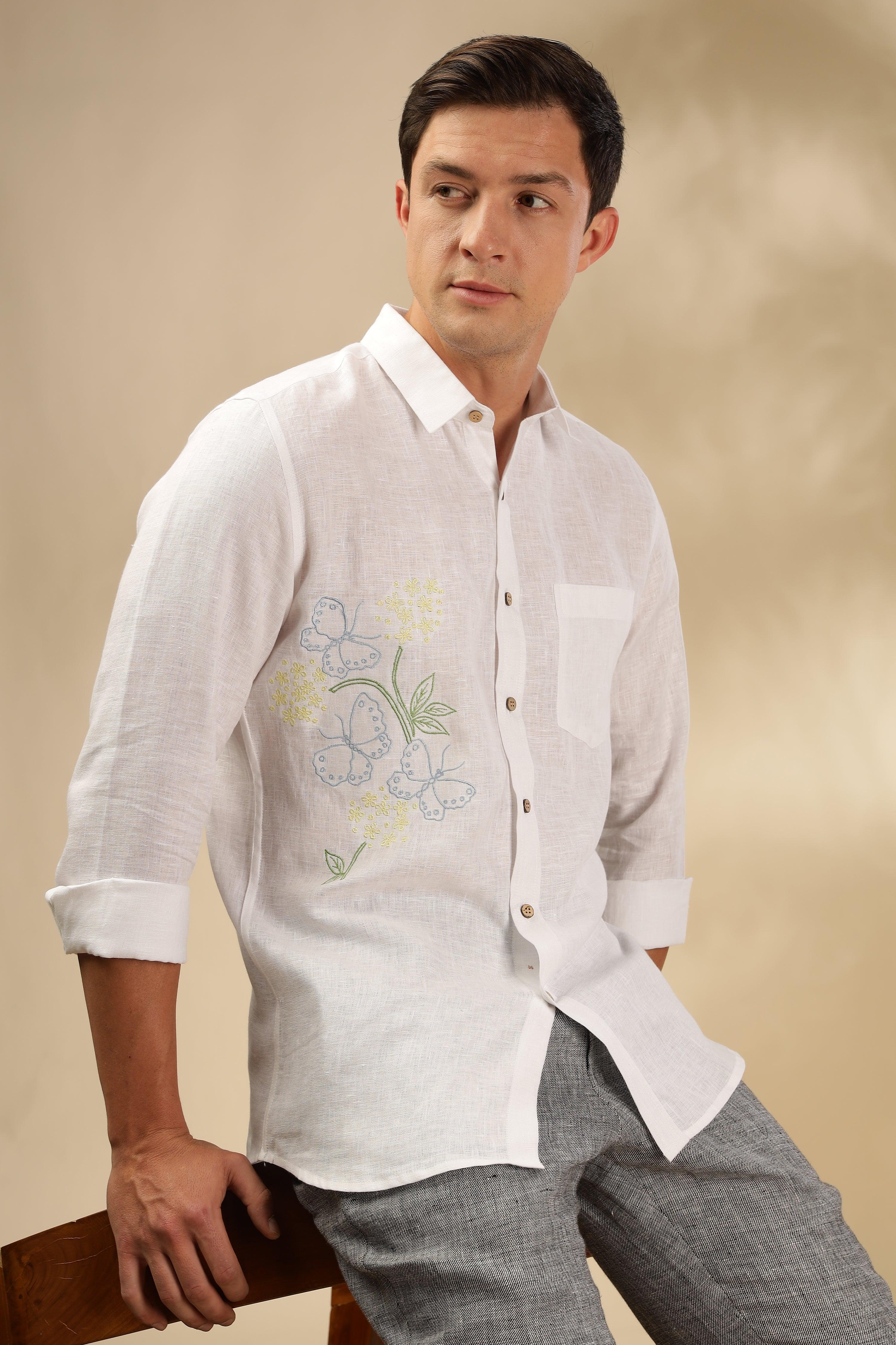 Nico - The Nature-Inspired Linen Shirt