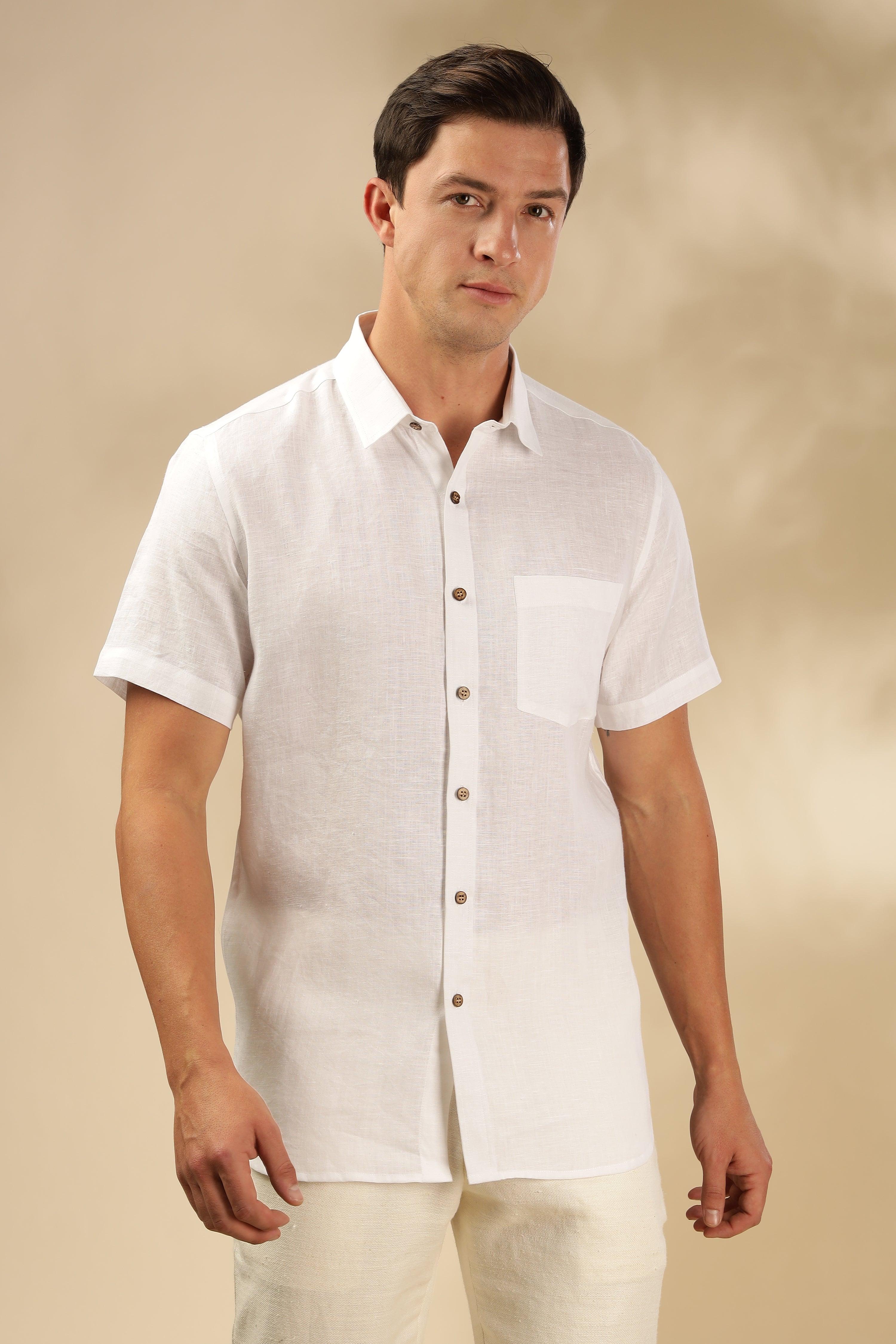 MARK - Everyday essential Hemp Shirt Short Sleeves
