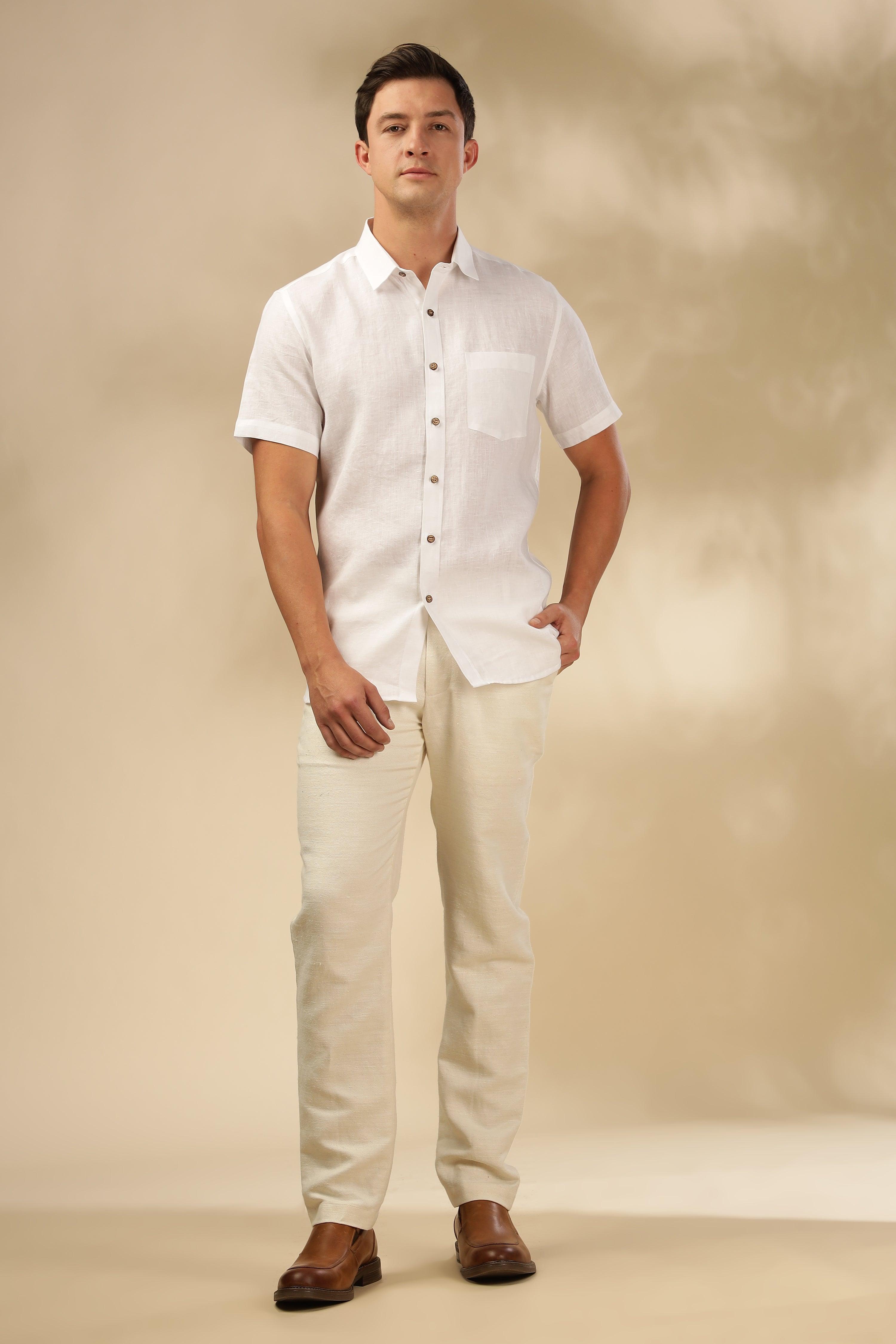 MARK - Everyday essential Hemp Shirt Short Sleeves