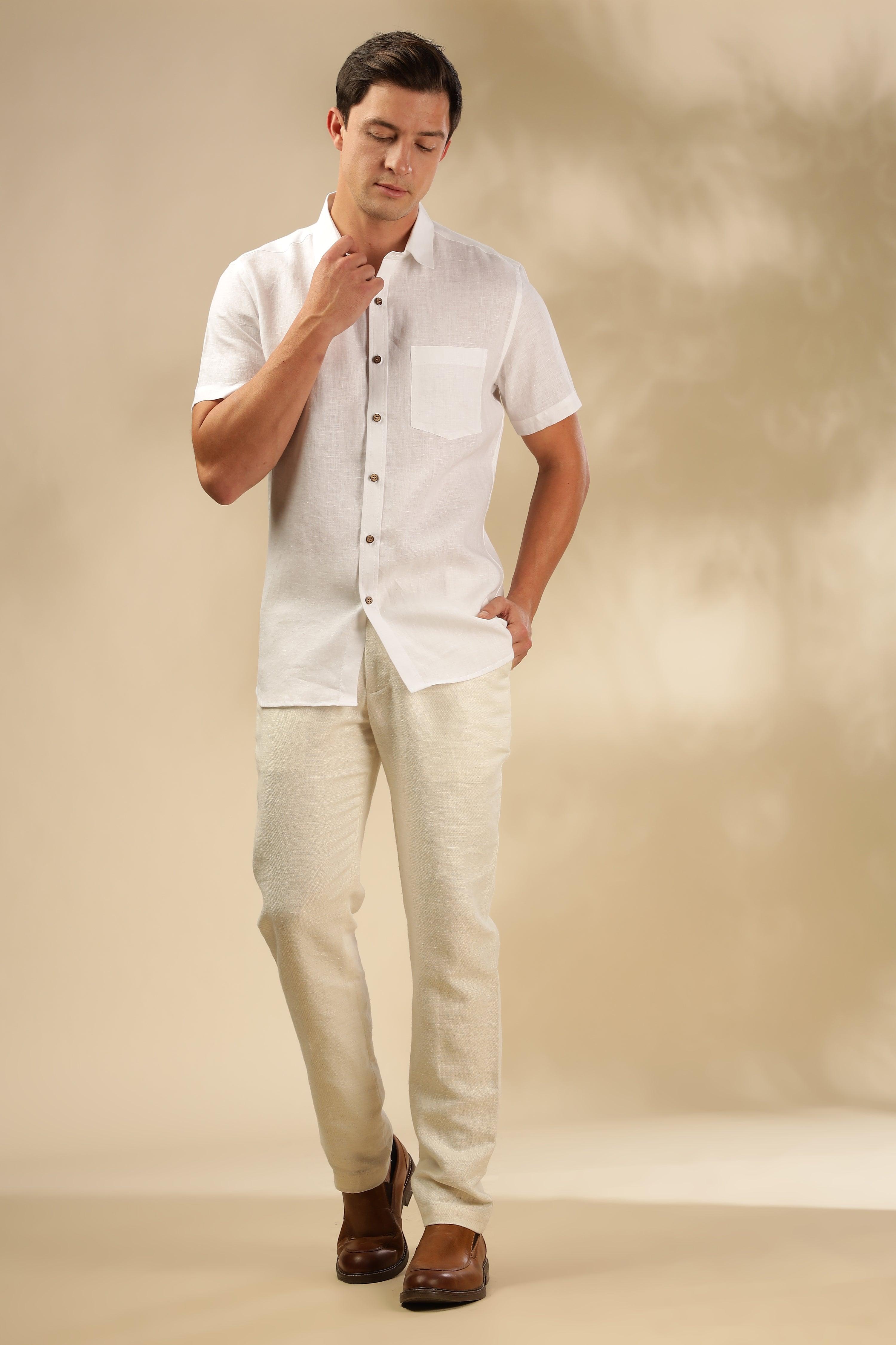 MARK - Everyday essential Hemp Shirt Short Sleeves