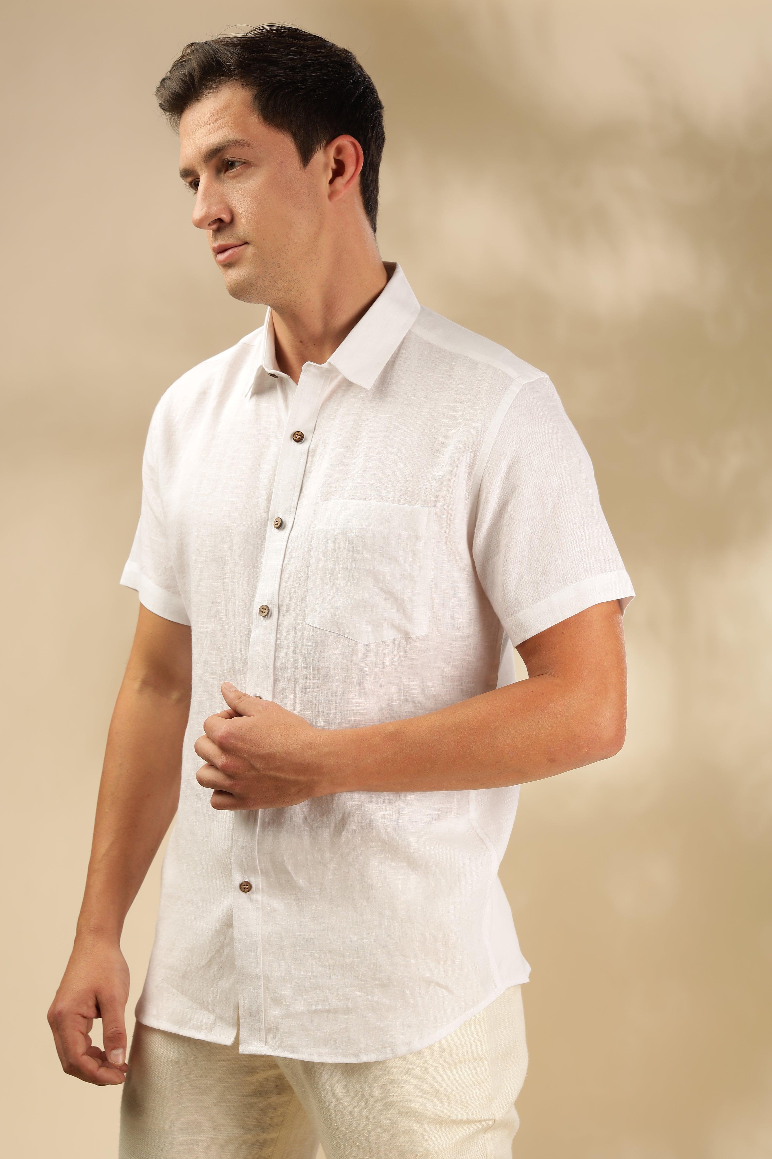 MARK - Everyday essential Hemp Shirt Short Sleeves
