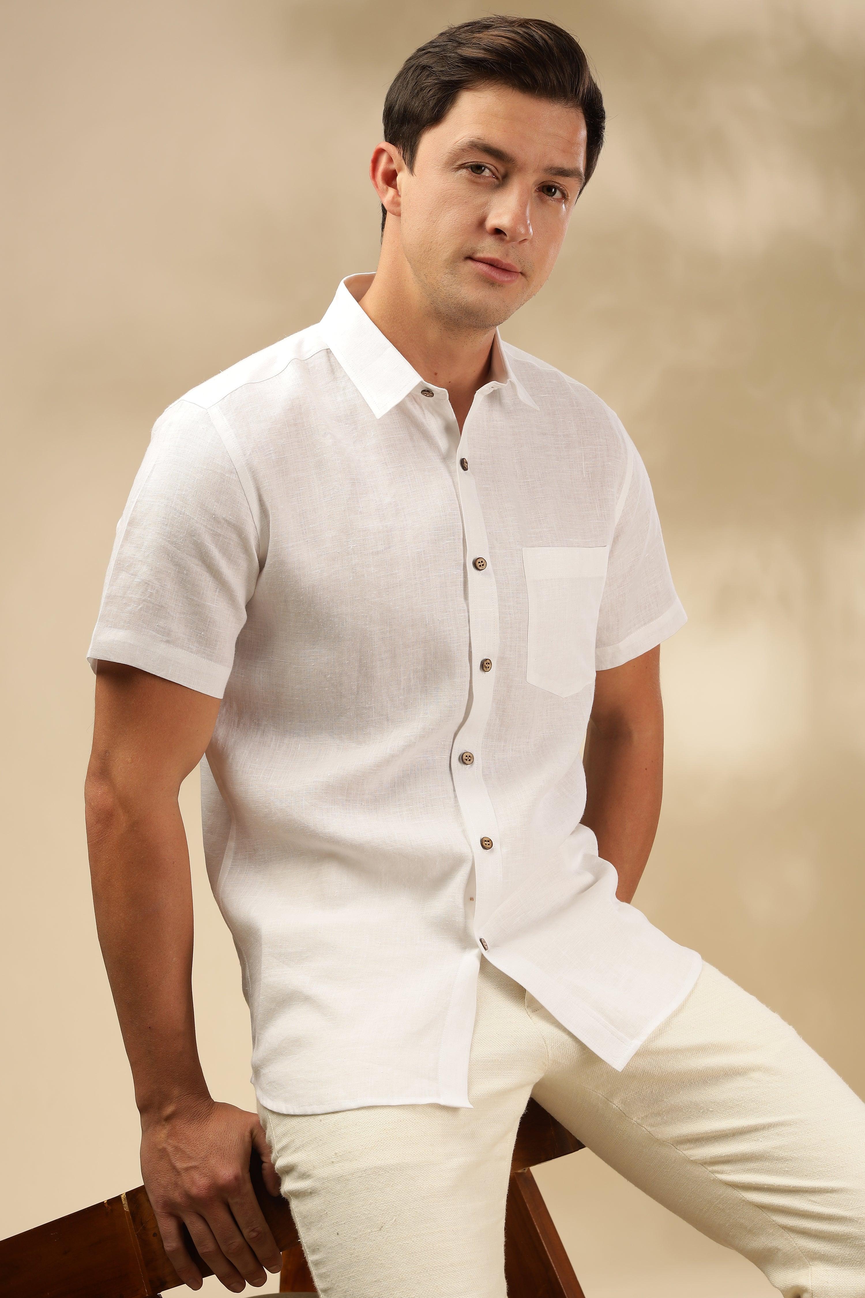 MARK - Everyday essential Hemp Shirt Short Sleeves