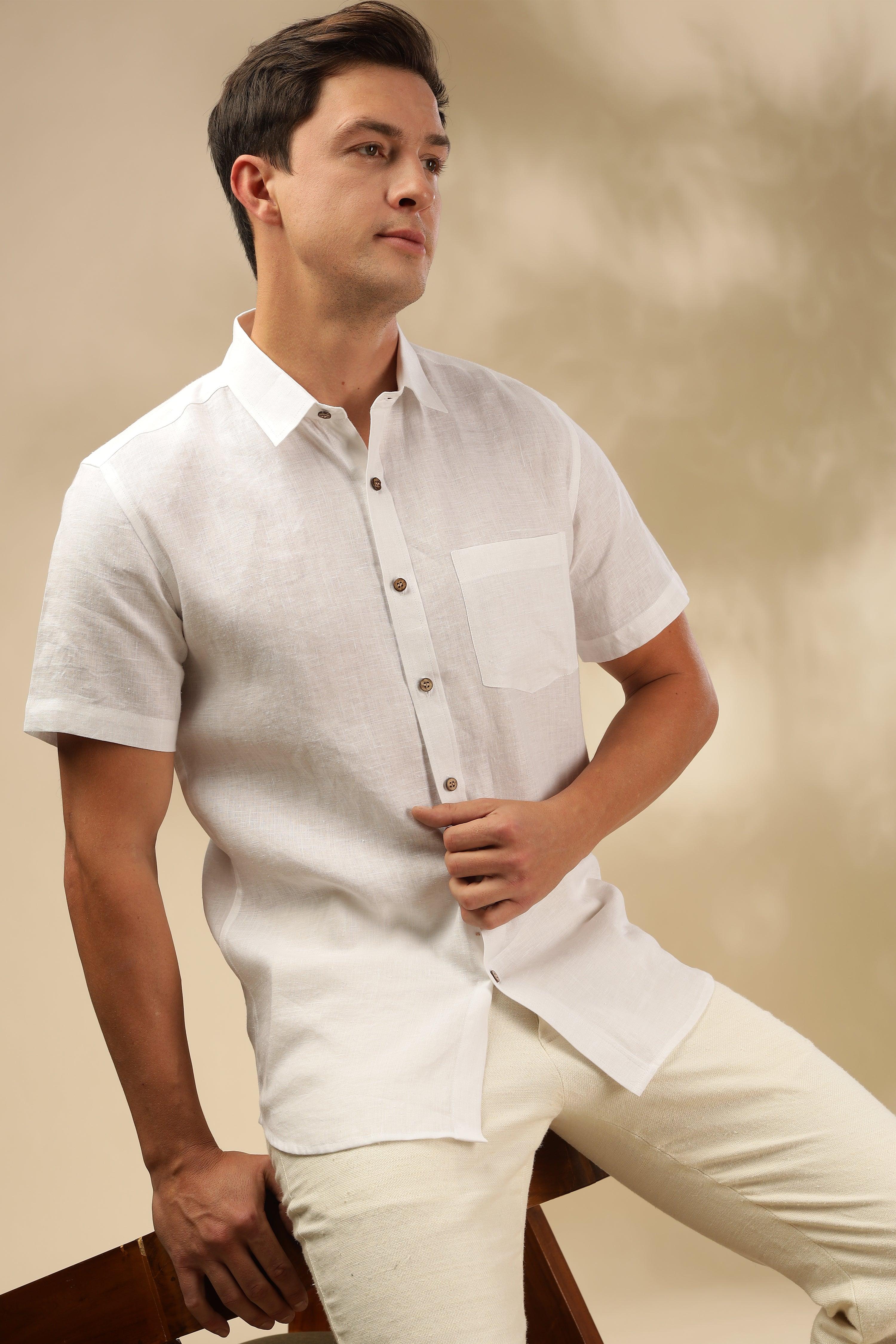 MARK - Everyday essential Hemp Shirt Short Sleeves