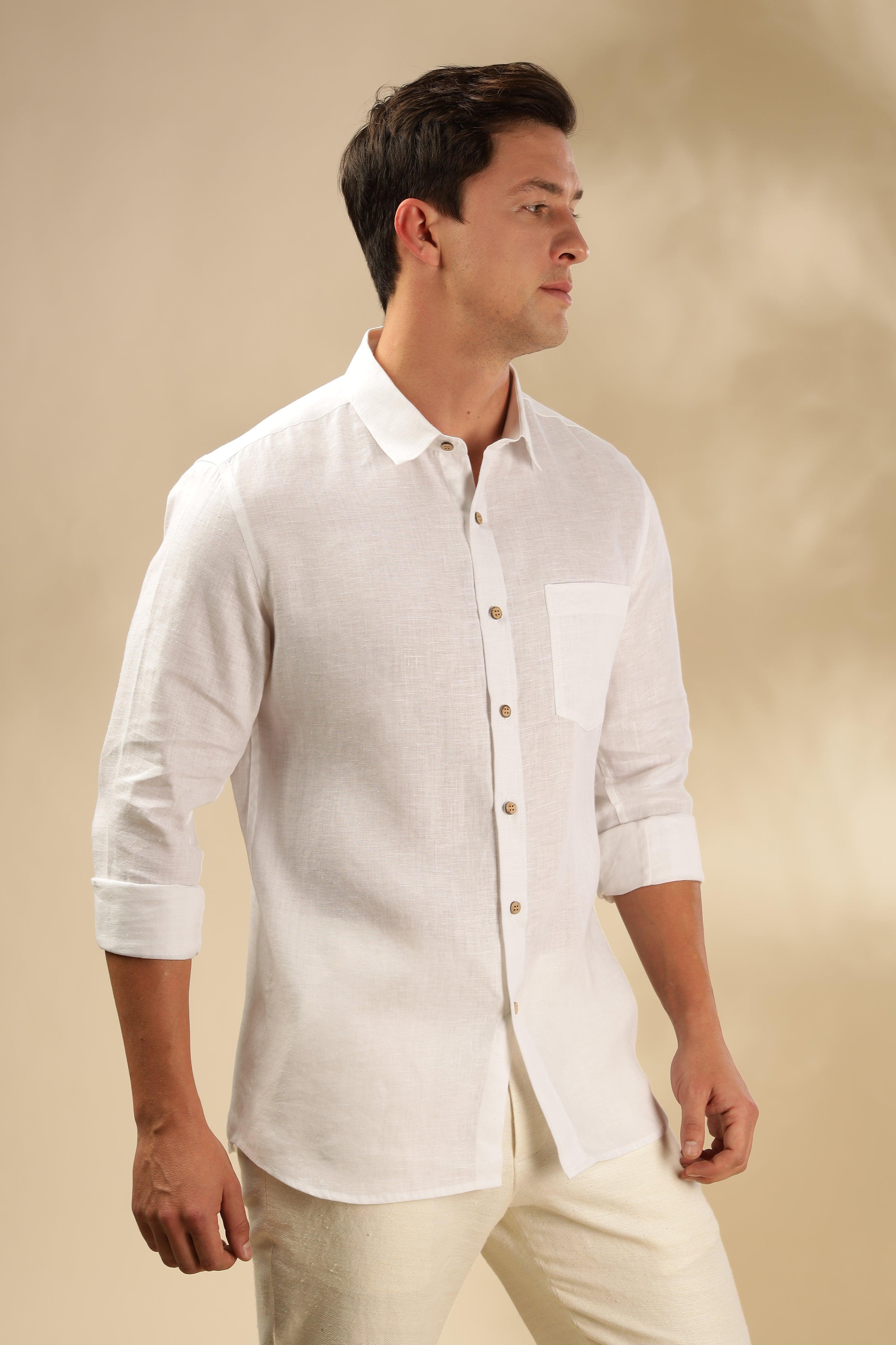 MARK - Everyday essential Hemp Shirt Long Sleeves