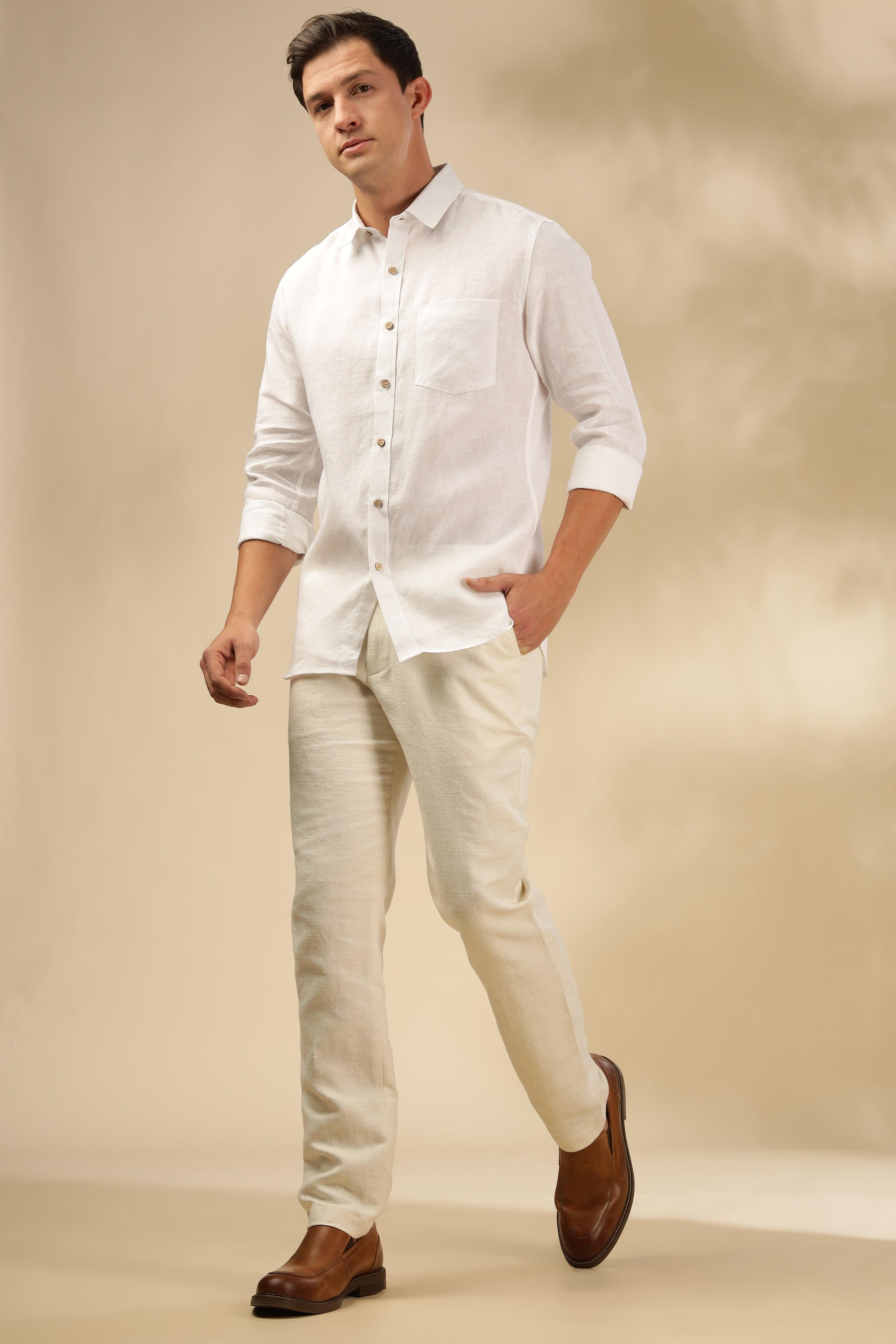 MARK - Everyday essential Hemp Shirt Long Sleeves