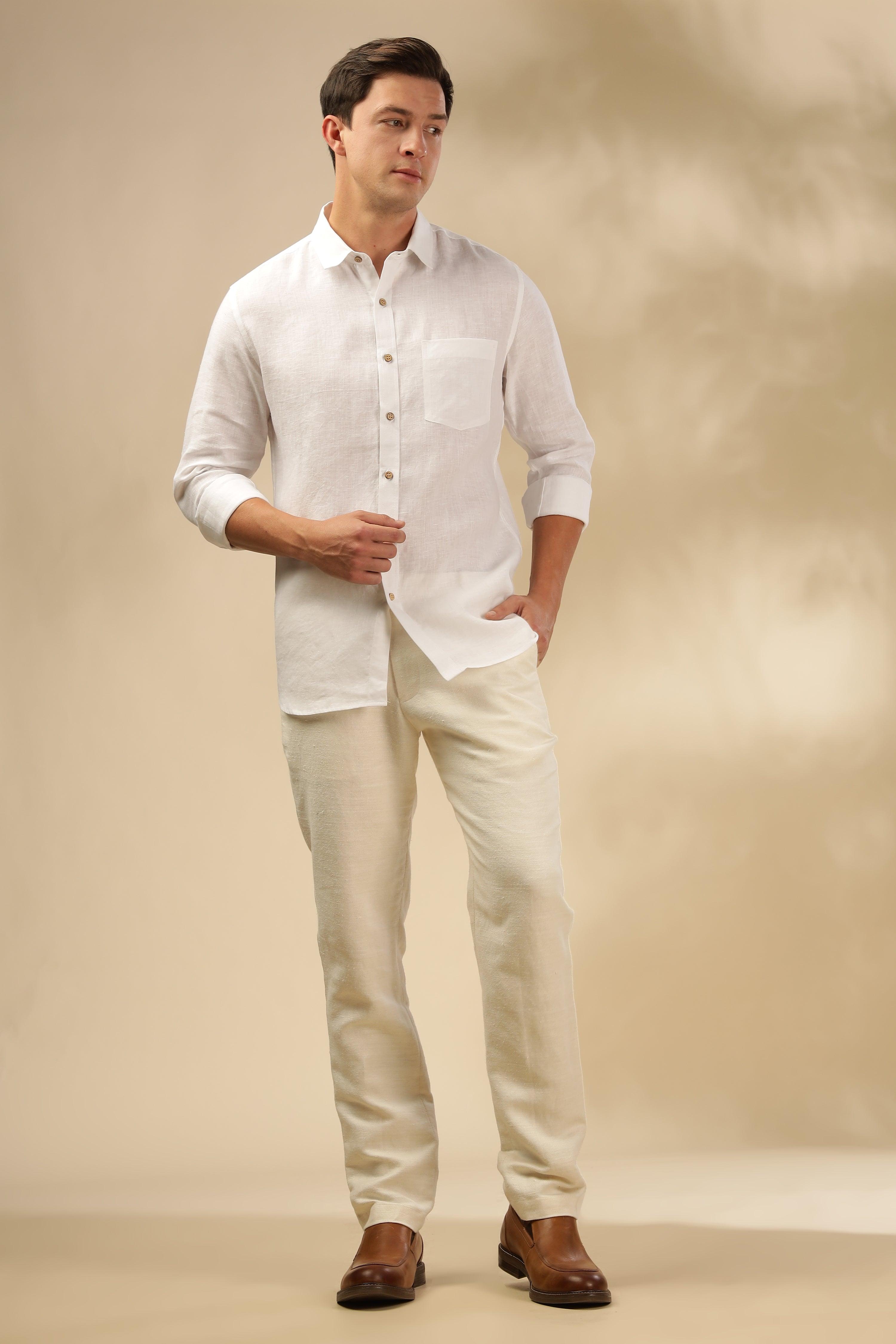 MARK - Everyday essential Hemp Shirt Long Sleeves